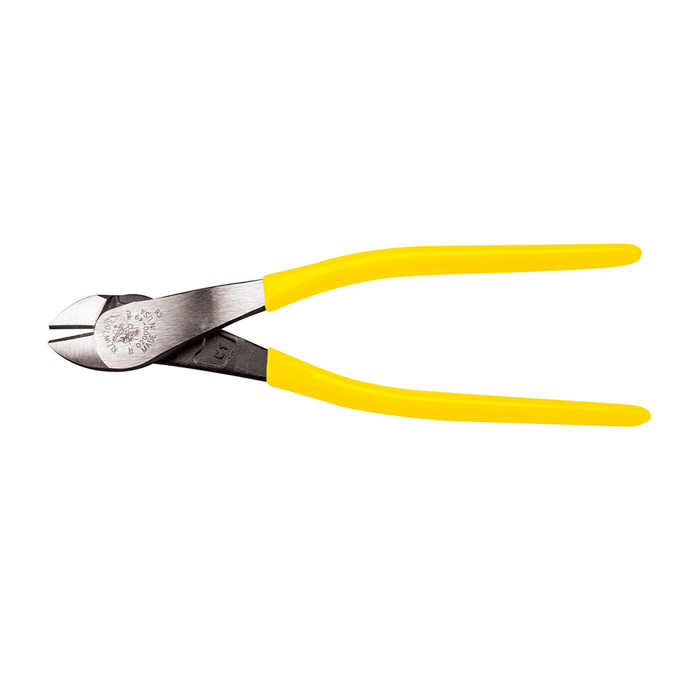 Klein Tools D2000-49 9 in. Heavy-Duty Diagonal Cut Pliers with Angled Head gallery