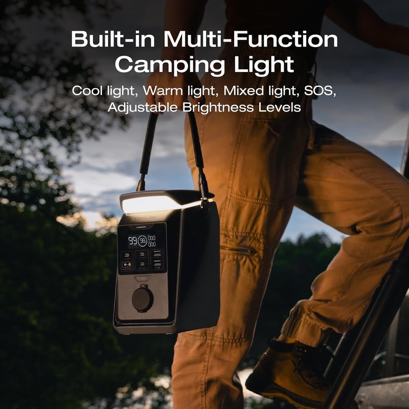 EcoFlow TRAIL Plus 300 DC Portable Power Station 288Wh 140W USB-C Camping Travel gallery