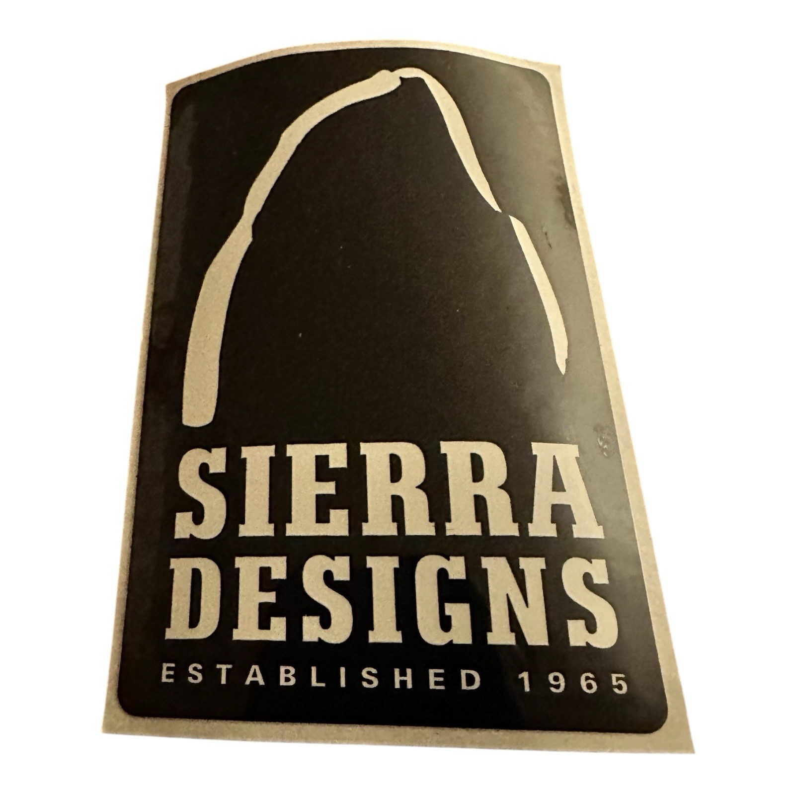 Vintage Original Sierra Designs Sticker Decal - Outdoor Gear Clothing 4”x3” gallery
