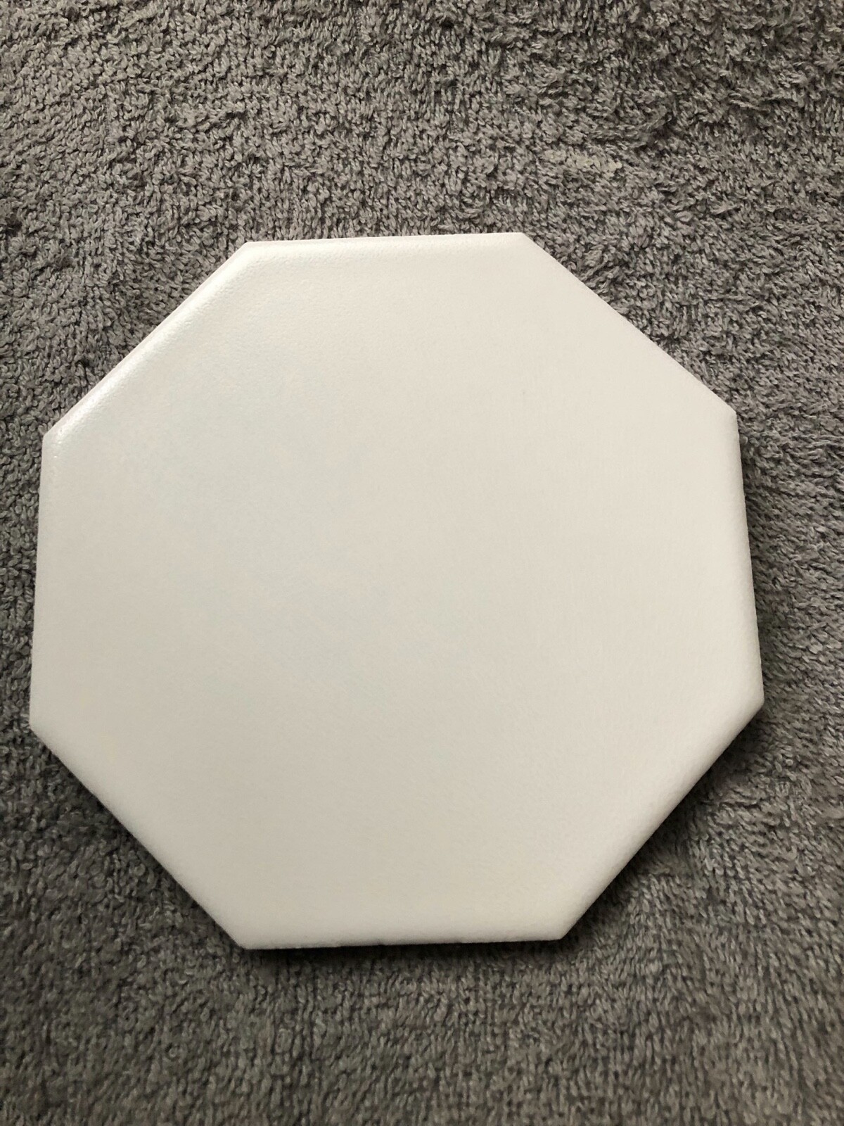 24 White Ceramic Tiles Octagon Daltile Color Retro USA 5 in. Diagonal gallery