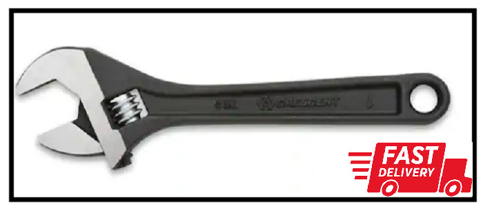 4 In. Black Oxide Adjustable Wrench gallery