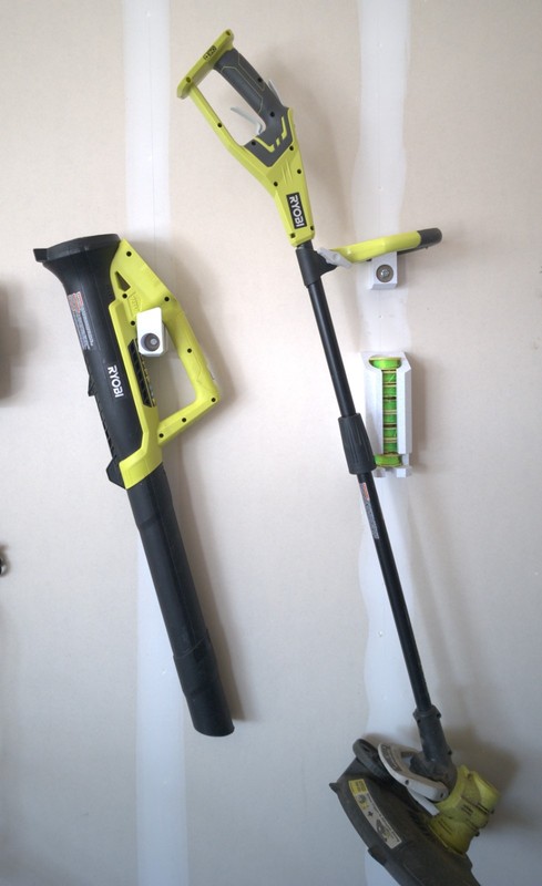 RYOBI weed wacker spool holder .Wall Mounted holder gravity-fed gallery