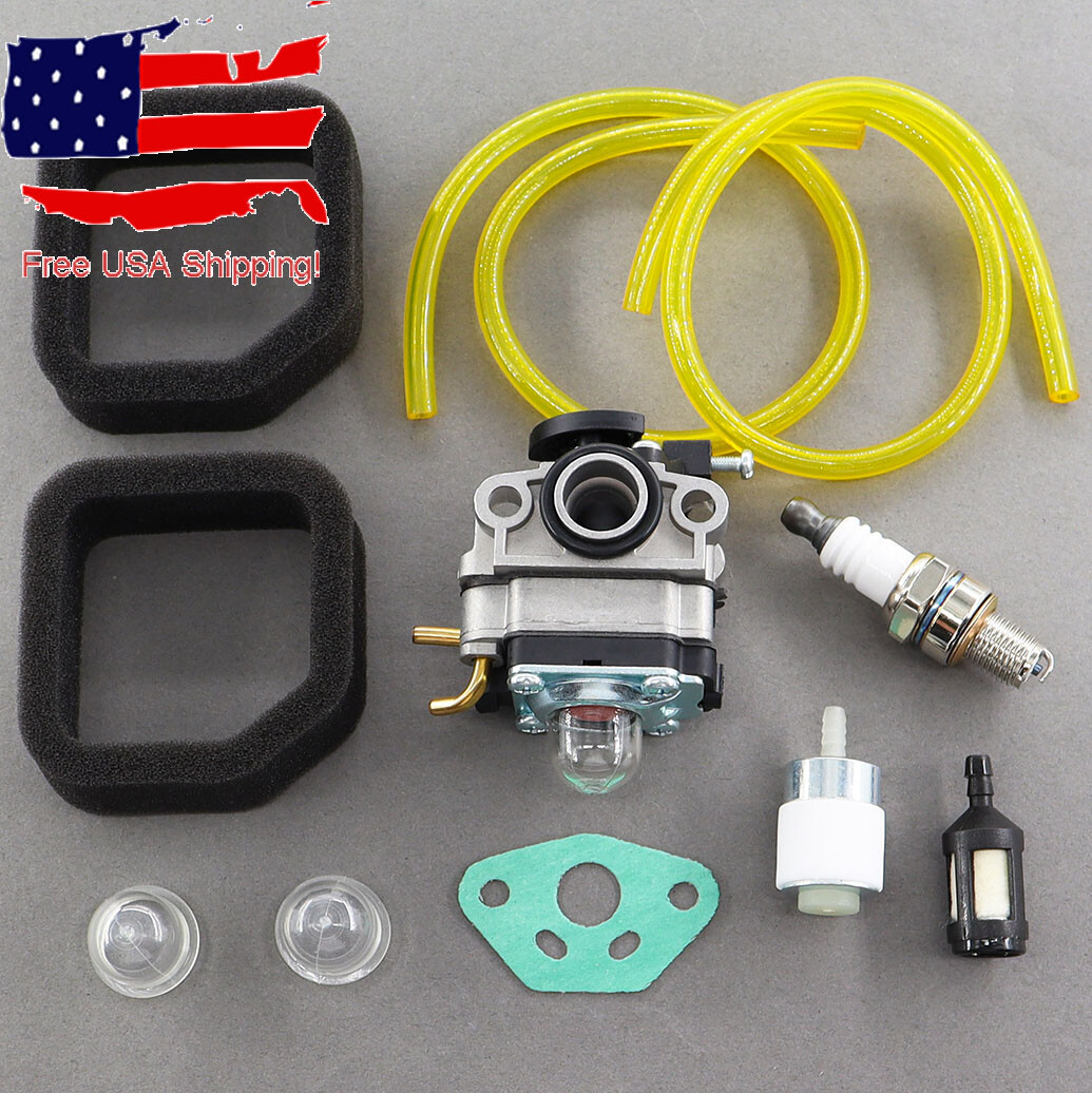Carburetor Air Filter Kit For Troy Bilt TB516EC Edger 29cc 4 Stroke Engines Carb gallery