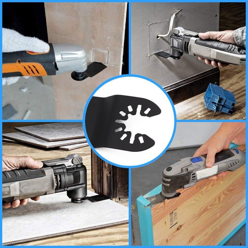 10-60Pcs Oscillating Multi Tool saw blades Wood Metal Cut Cutter For Dewalt Fein gallery