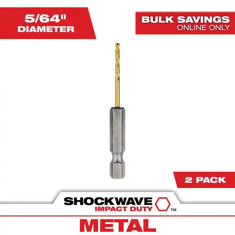 SHOCKWAVE 5/64 In. Titanium Drill Bit gallery