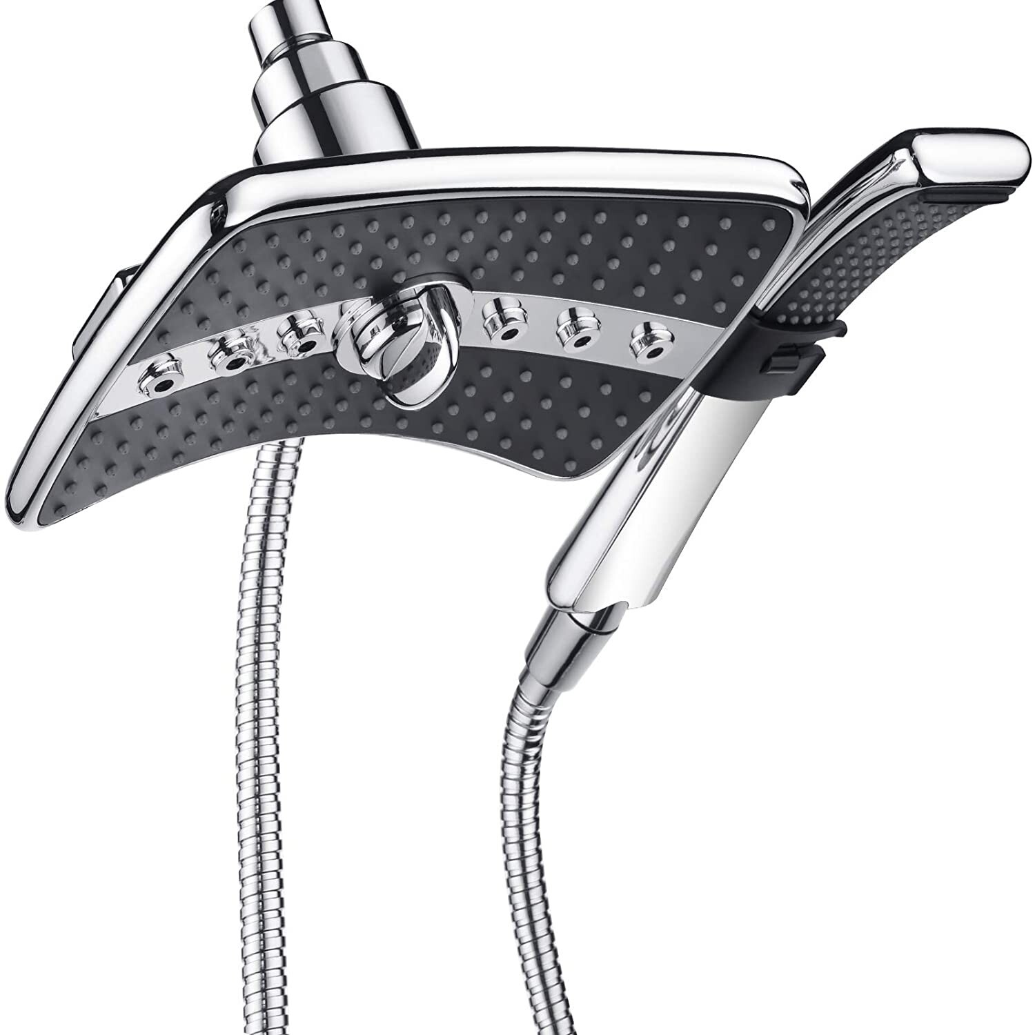 "Bright Showers" Multi Function Rain Chrome Shower Head PSS3919-01 gallery