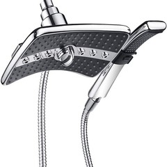 “Bright Showers” Multi Function Rain Chrome Shower Head PSS3919-01
