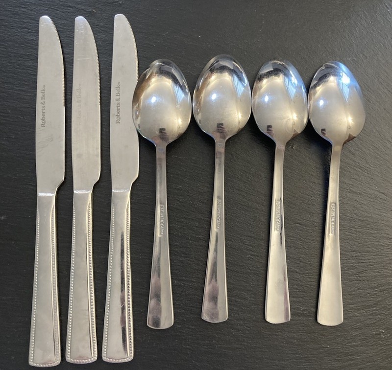 Roberts & Bell Stainless Beaded Outline Glossy 7 Pcs FREE SHIPPING gallery