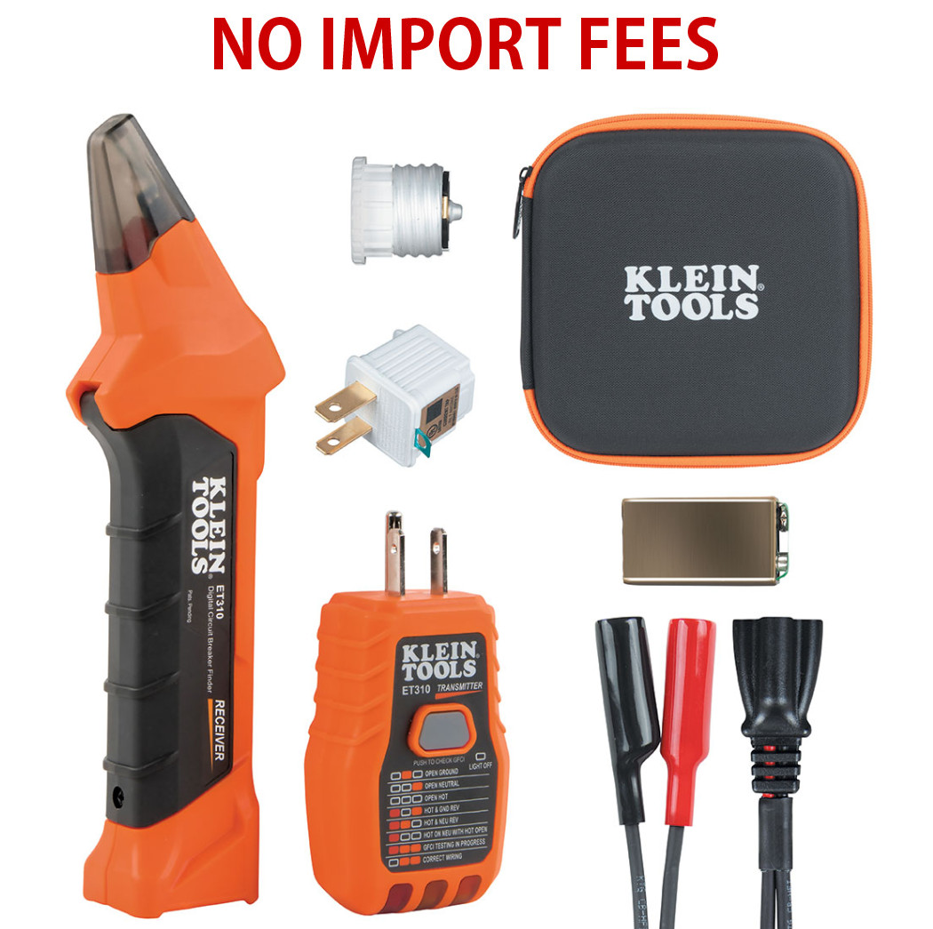 Klein Tools ET310KIT AC Circuit Breaker Finder Kit, Electric Tester, GFCI Tester gallery