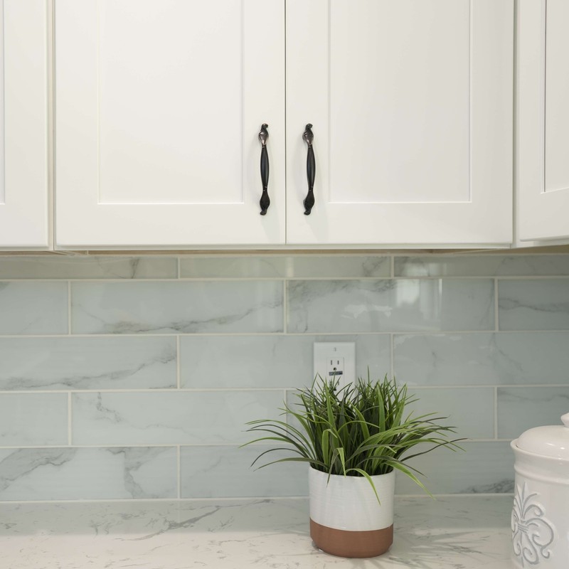 Traditional Bath Kitchen Cabinet Pulls Handles Brushed Nickel Drawer Hardware gallery