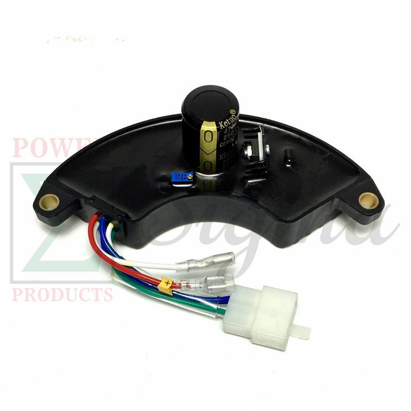 Automatic Voltage Regulator AVR For 5KW 5.5KW Single Phase Gasoline Generator gallery