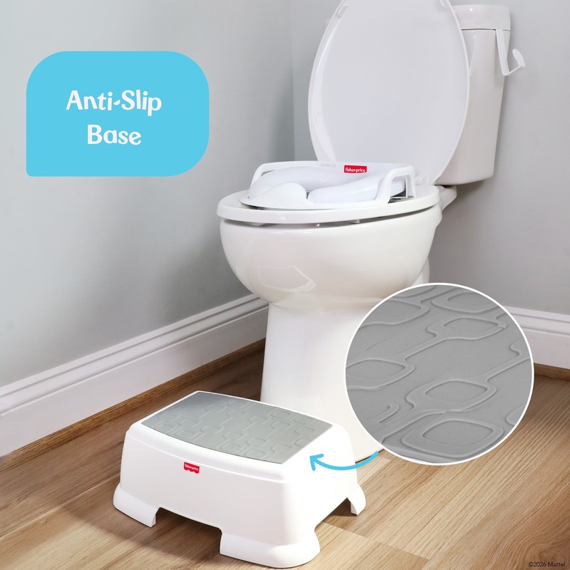 Durable Plastic Toddler Step Stool with Anti-Slip Features gallery