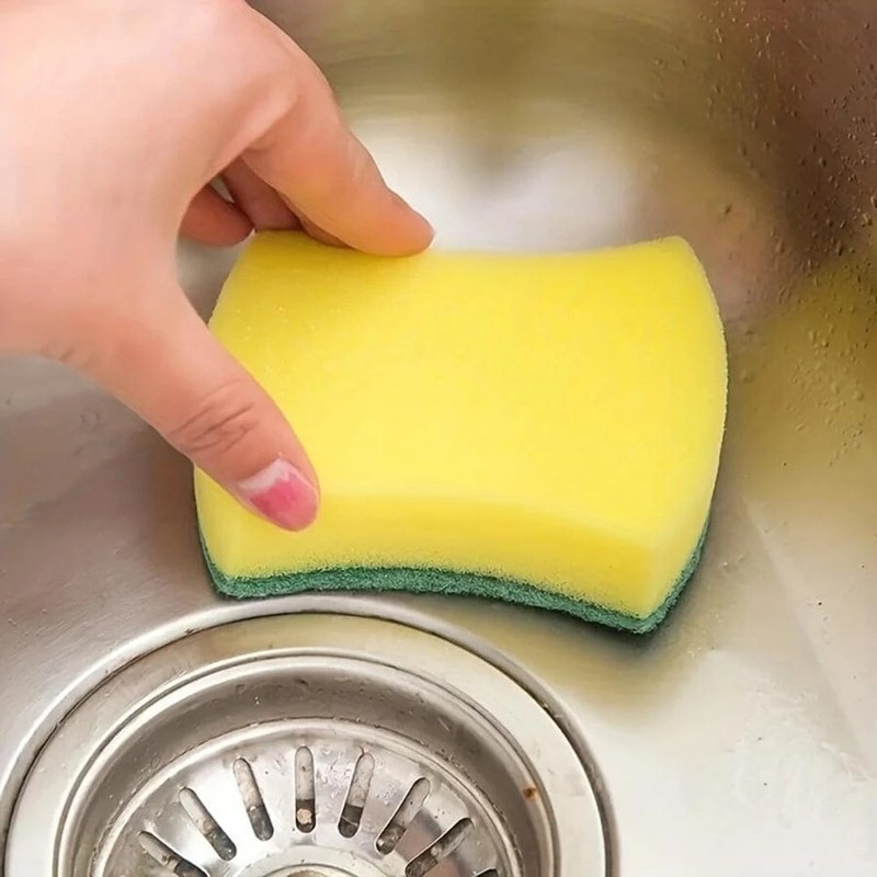 12pcs Cleaning Sponges Dish Scrubber Soft Heavy Duty Kitchen Sponges gallery