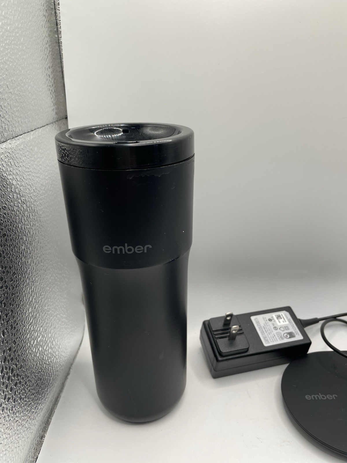 Ember Travel Mug 2+, 12 oz, Temperature Control Smart Travel Mug Used Black READ gallery