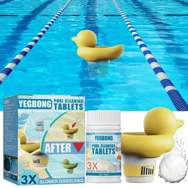 Yegbong pool cleaning tablet - 100pcs gallery