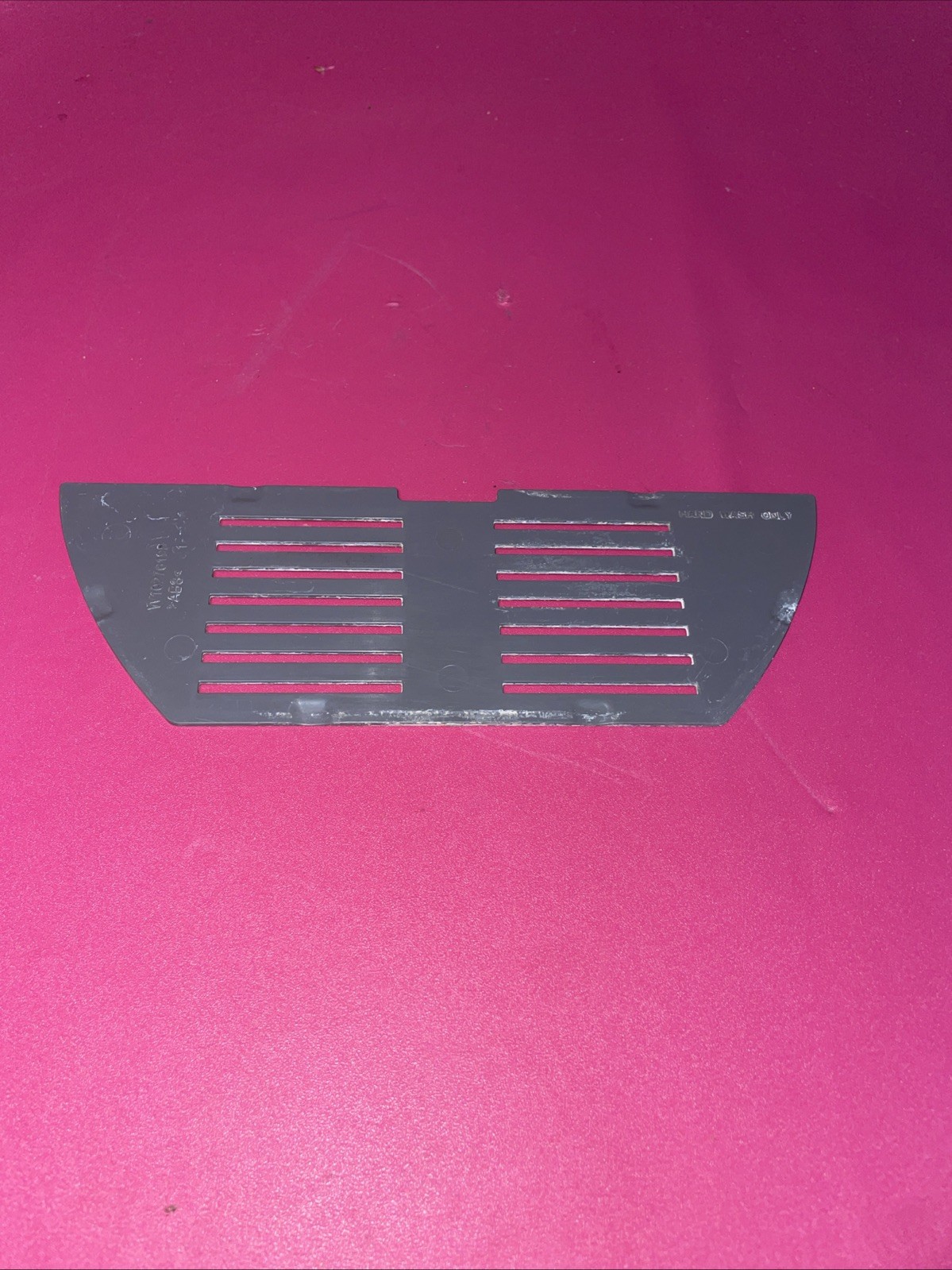 Genuine W10276198 Refrigerator Dispenser Overflow Grille Used gray gallery