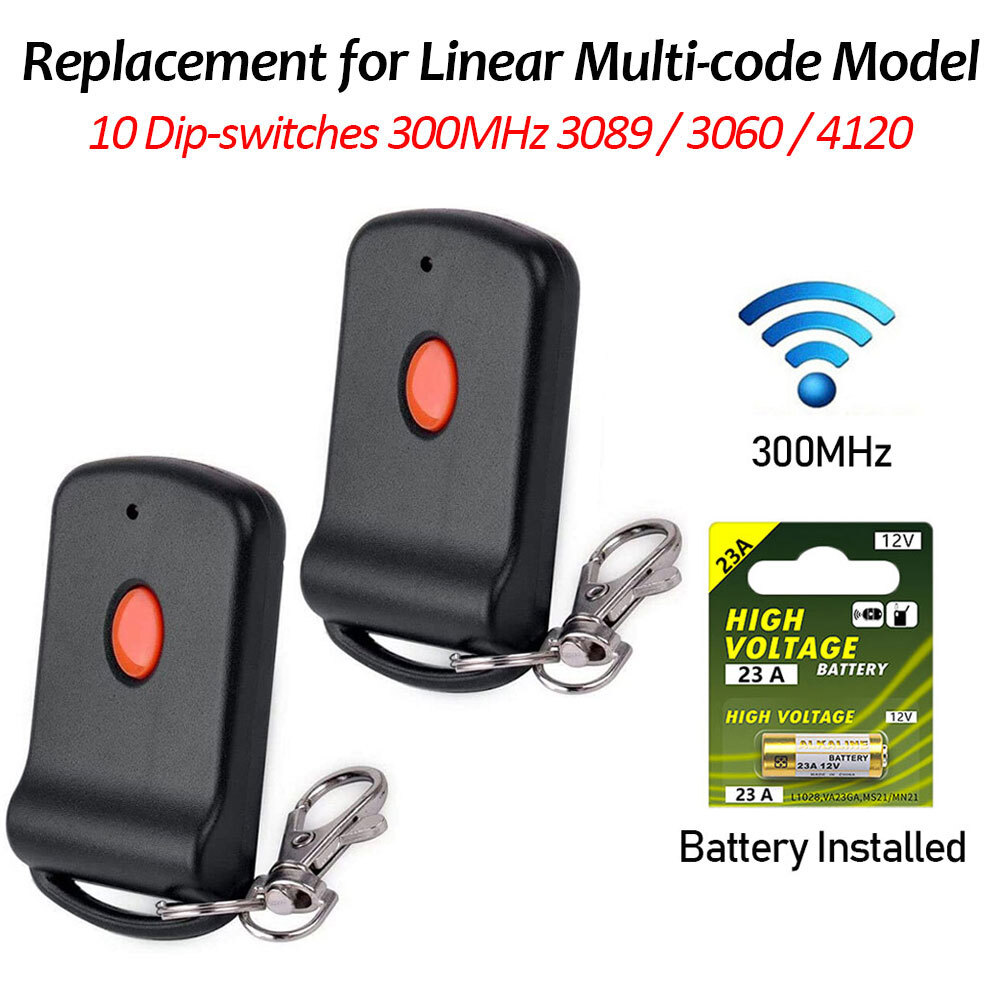 Gate Opener Remote For Linear Remote Control 10 Digit Gate Remote Multicode 3089 gallery