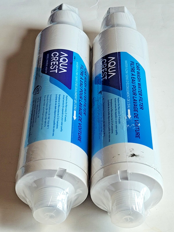 AQUA CREST Inline Water Filter, Dedicated for Car Washing, Window &Yard Cleaning gallery