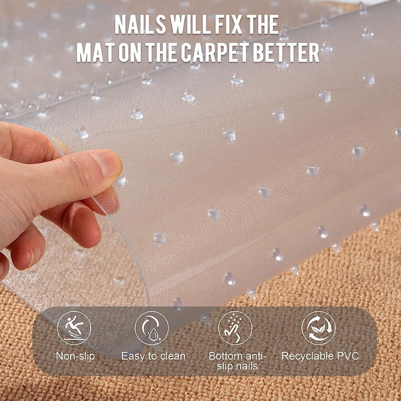 Carpet Protector for Pets - Cat Scratch Guard Mat, Anti Scratch Under Door gallery