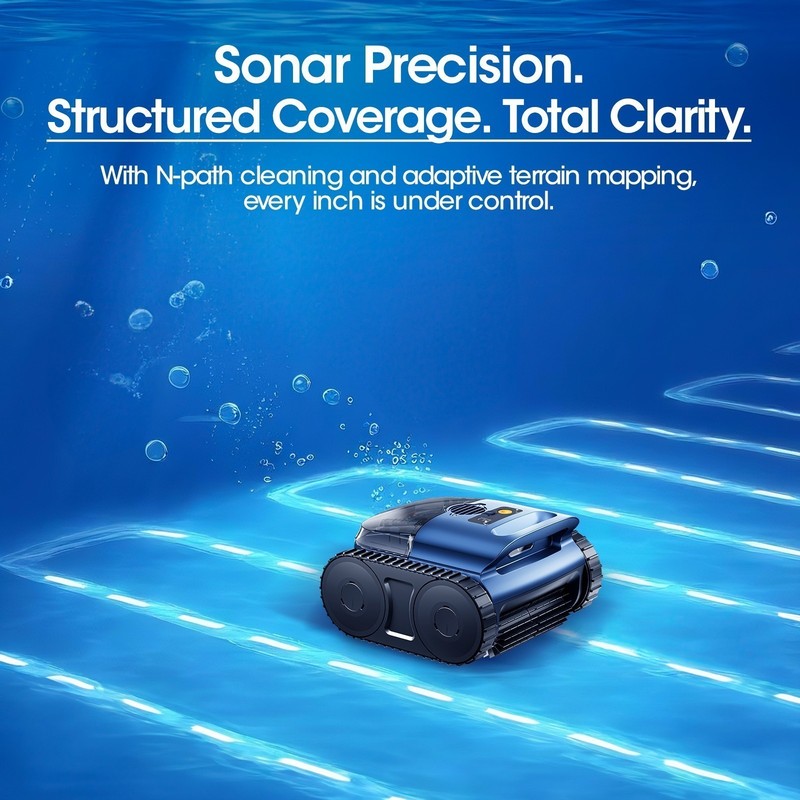 2026 Seauto Cordless Robotic Pool Vacuum Cleaner, Floor, Walls, Waterline Cleans gallery