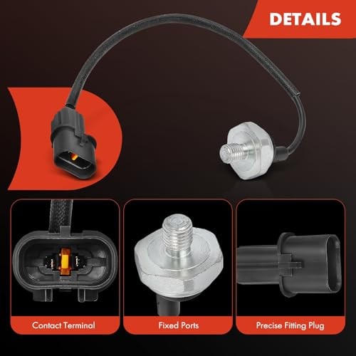 Ignition Knock Detonation Sensor Compatible with Mitsubishi Lancer 2003 2004 gallery