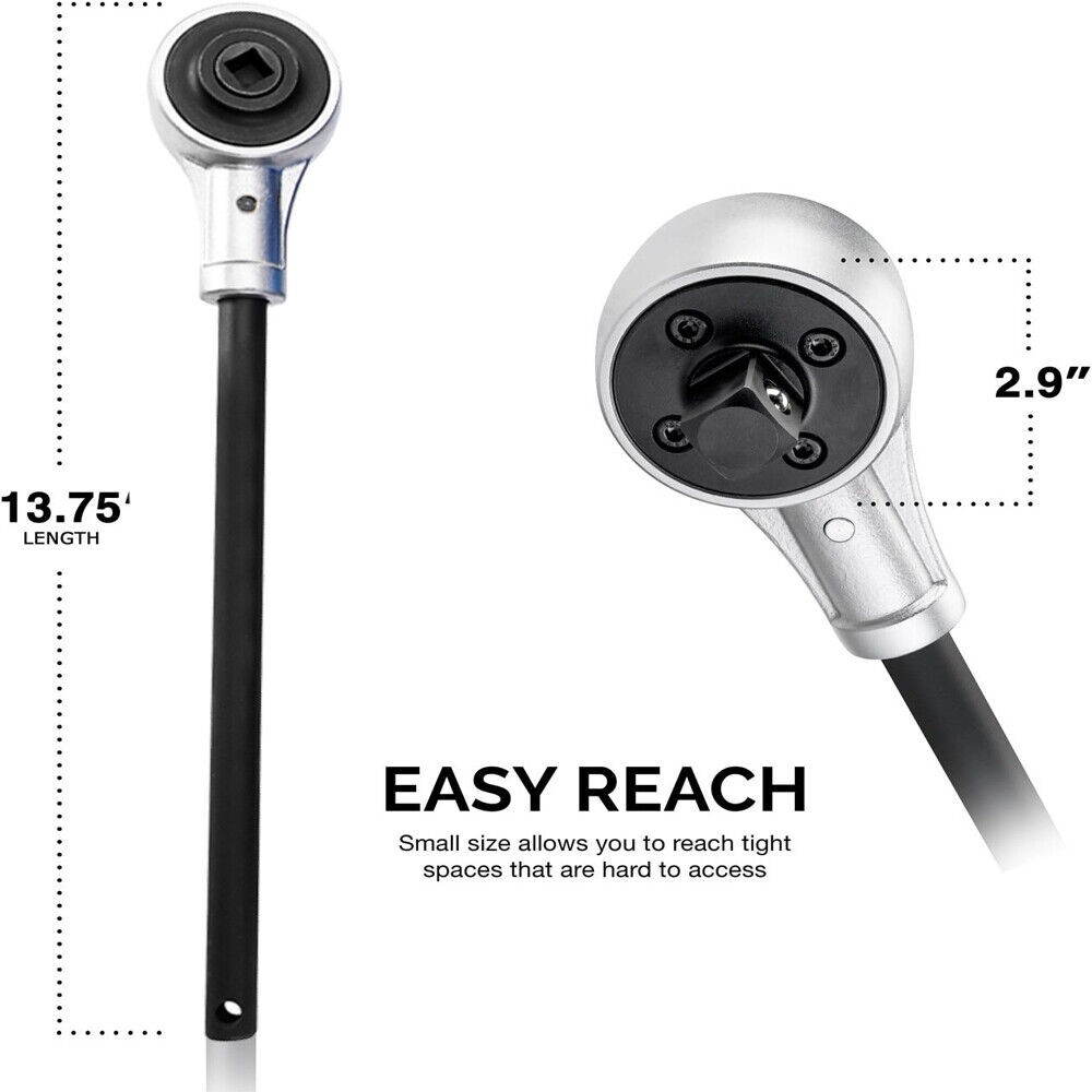 Heavy Duty Grade 3/4" Torque Multiplier Power Wrench 2,200 Foot-Pound 03716B NEW gallery