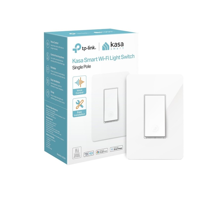 Wi-Fi Enabled Light Switch with Voice Control - Easy App Setup, No Hub Needed gallery