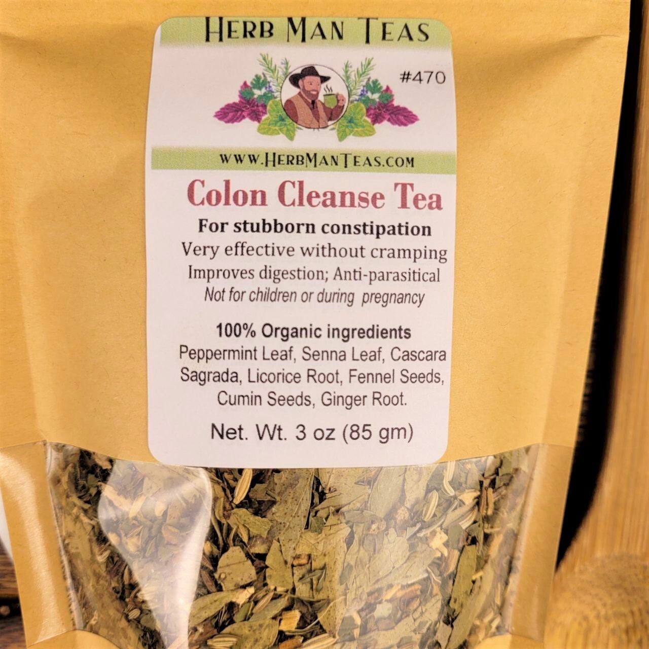 COLON CLEANSE TEA - Effective laxative & detox tea without cramping or bloating gallery