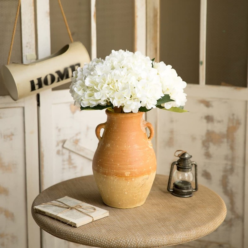 3pcs 25in Artificial Realistic Hydrangea Flowers 3D Real Touch 25in Extra Long gallery