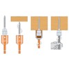 25 PCS Simpson Strong-Tie RWV25200 - 1/4" Rod Hangar for Wood Vertical 1/4" x 2" gallery
