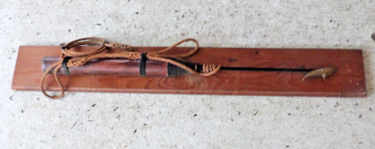 Decorative Harpoon Display 38 inches long for hanging gallery