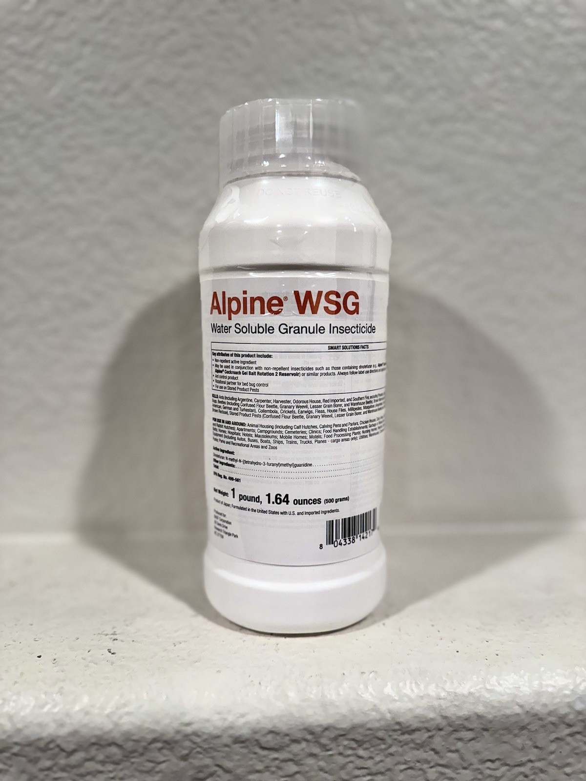 Alpine WSG Water Soluble Granule Insecticide 500g Ant Flea Bed Bug Roach Control gallery