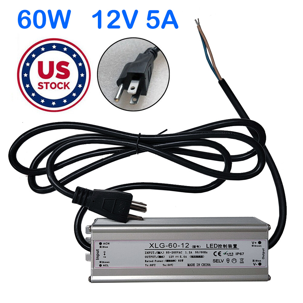 60-400W LED Power Supply AC110V to DC12V Driver Transformer Adapter Waterproof gallery