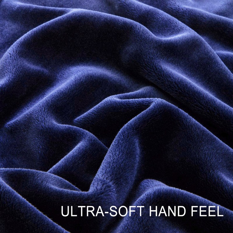 Extra Soft Fleece Throw Blanket- Large,Elegant & Warm for Bed or Emergency Needs gallery