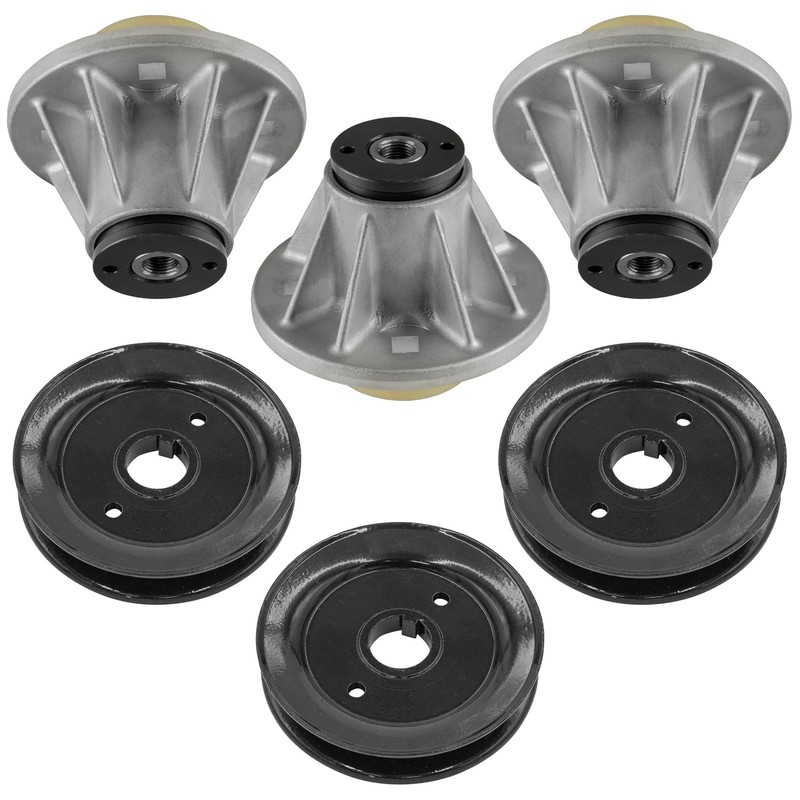 48" Deck Spindle with Pulley For Gravely ZT1540 ZT1640 ZT1740 ZT1840 51510000 gallery