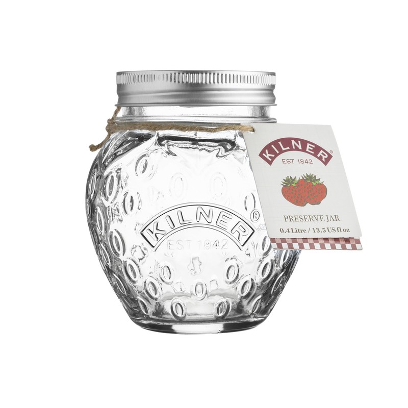 Kilner Strawberry Regular Mouth Preserve Jar 13.5 oz 1 pk (6-PACK) gallery