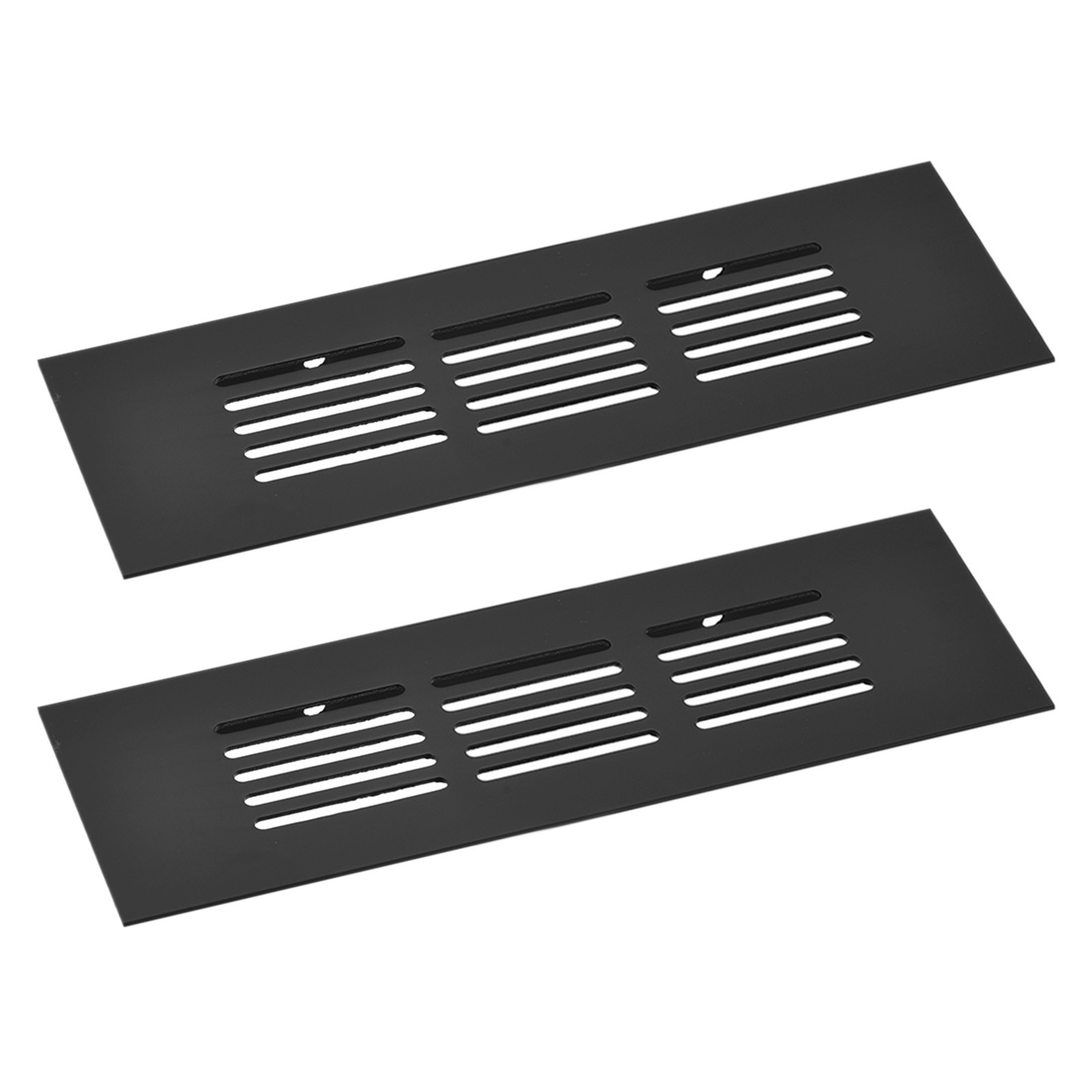2pcs Rectangle Ventilation Grille Aluminum Alloy Mesh Air Vent Cover, 150x50mm gallery