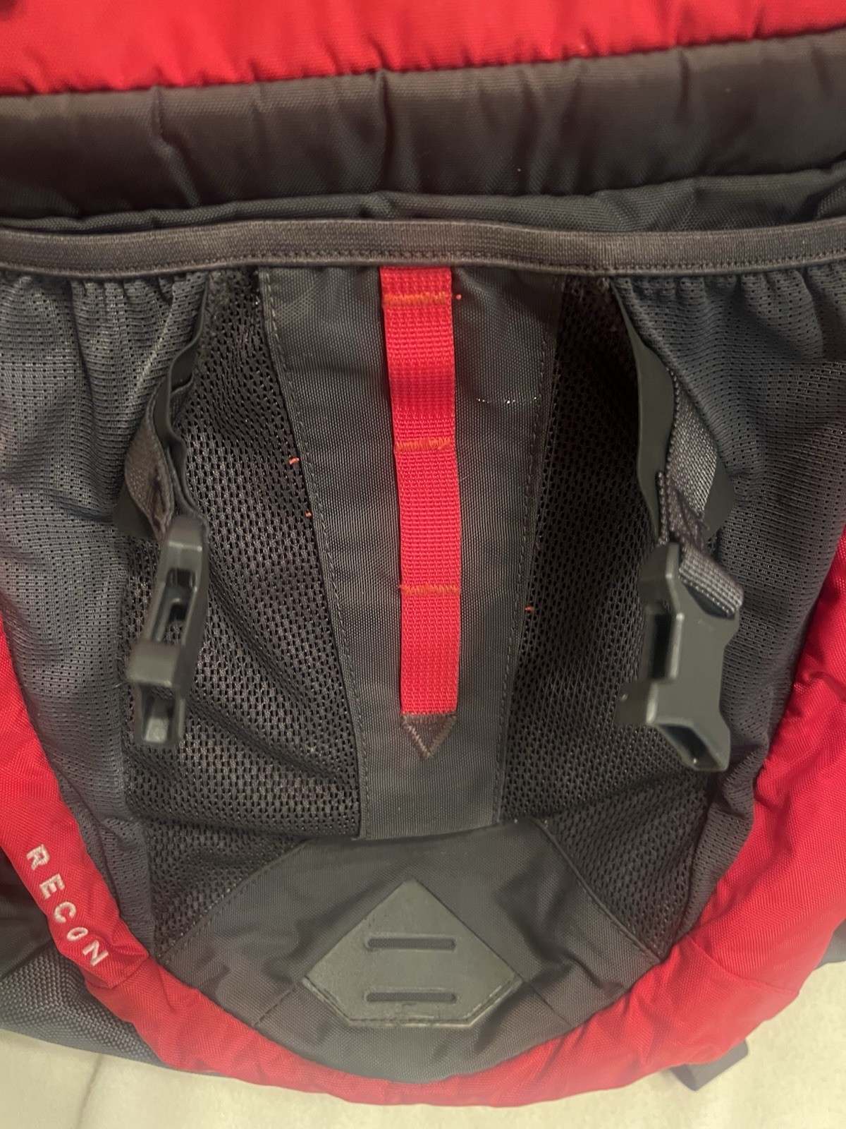 The North Face Recon Red Black Backpack 2