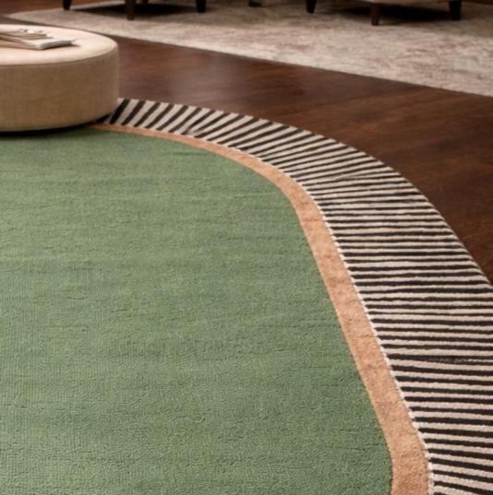 Luxury Hand Tufted Wool Rug – Modern Abstract Carpet, Premium High-Low Pile Rug gallery