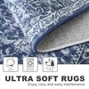 Moroccan Small Area Rug 2x3 Entryway 2' x 3' (Rectangular) Blue/Navy/White gallery