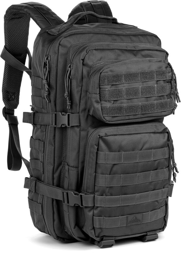 Red Rock Outdoor Gear Large Assault Pack Black 600D PVC Polyester Construction