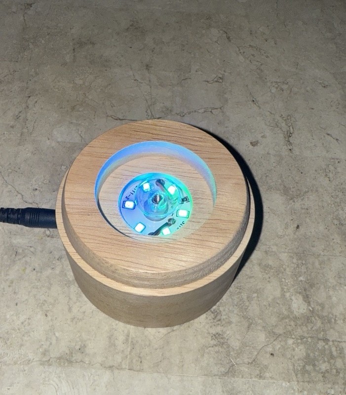 ZEBRA LED Etched Globe Cirque Du Soleil 3D W/Wood Base & USB Cable “O” Bellagio gallery