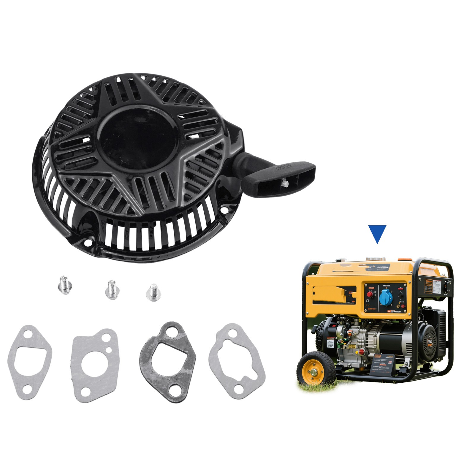 For Westinghouse WGen3600 WGen3600c WGen3600vPull Start Recoil Starter Assembly gallery