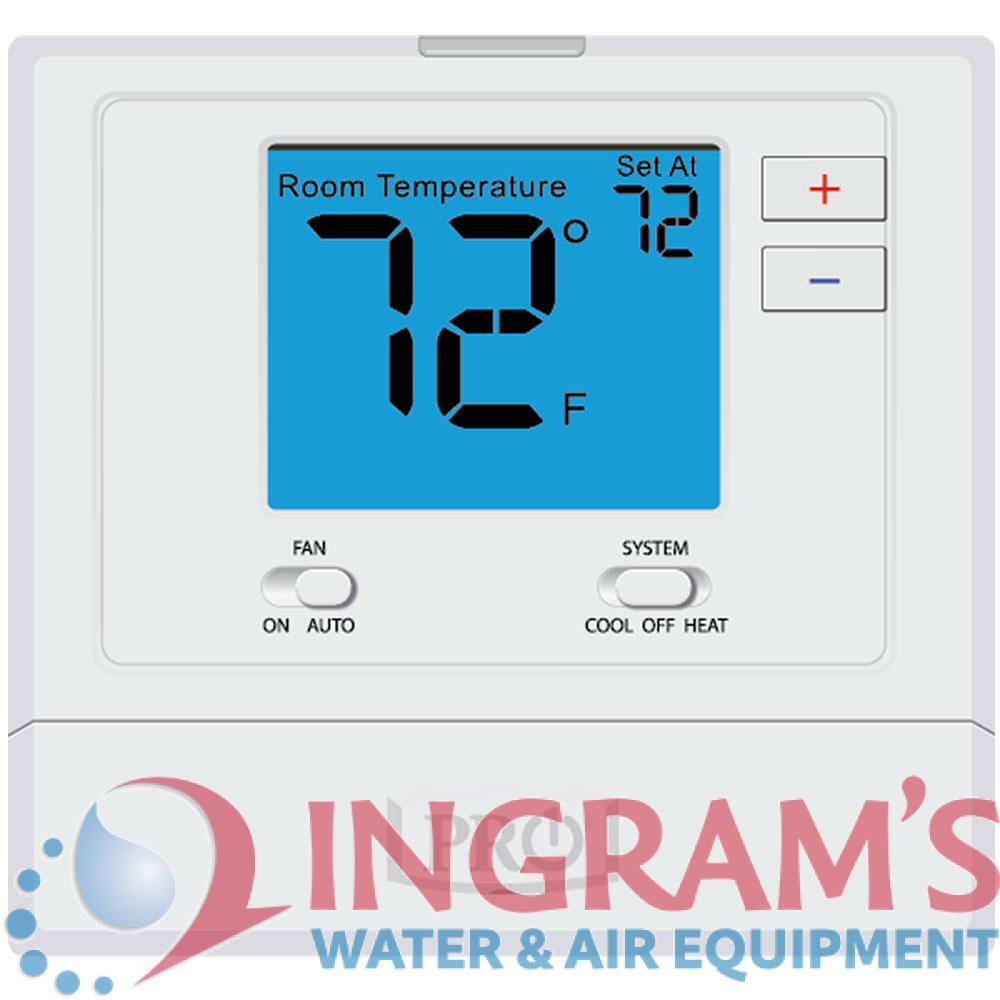 1 Heat / 1 Cool Non-Programmable Pro1 IAQ Digital Thermostat gallery