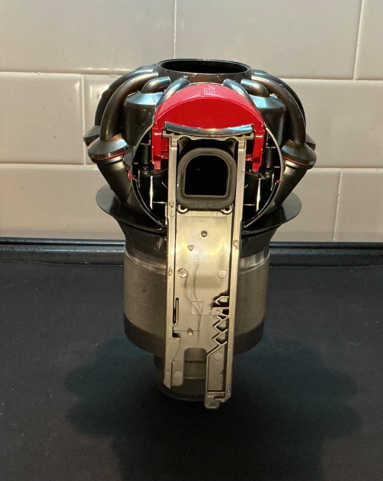 Dyson V8 Origin Extra Filter Bin Housing Screen Mesh NO MOTOR/FILTER gallery