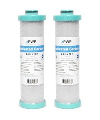 2 Pack 2.5 x 10″ RV Water Filter Replaces FRE-10-GN Activated Carbon Block