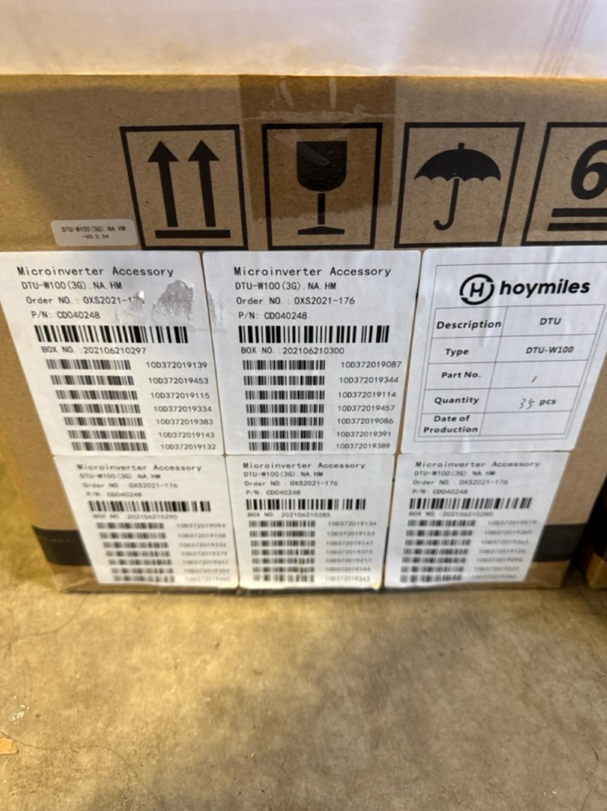 Hoymiles DTU-W100 (3G) SEU.HM Data Transfer Unit Solar Monitoring NEW gallery