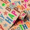 30 Inch Birthday Wrapping Paper Roll - 30 Inch x 33 Feet - Colorful Happy Bir... gallery
