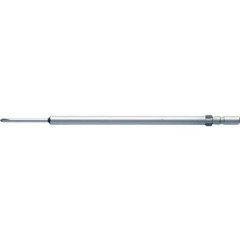 Vessel D73 Precision Phillips Driver Bit No.0 2x20x100mm Straight Shaft New