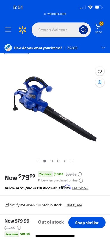 VECELO Leaf Blower & Vacuum, Handheld Electric Blowers for Lawn Care gallery